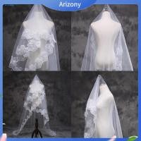 ราคา penstok Elegant One Layer ข้อศอกสีขาวความยาวขอบลูกไม้เจ้าสาวงานแต่งงาน 49ft (47507991885)