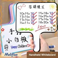 ราคา เมลิฟูลัว กระดานเขียน ไวท์บอร์ดแบบมือถือพลาสติก นักเรียนกระดานพร้อมท์สองด้านแบบลบได้แบบพกพา (57157195170)