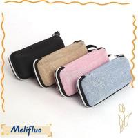 ราคา MELIFLUO กล่องแว่นตา Vintage Zipper แบบพกพาที่ใส่แว่นตา (56207948205)