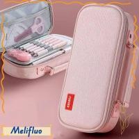 ราคา เมลิฟูลัว กระเป๋าใส่ปากกา อุปกรณ์การเรียนดินสอความจุขนาดใหญ่ สร้างสรรค์อเนกประสงค์5ชั้นถุงเก็บเครื่องเขียนโรงเรียนนั (47007337349)