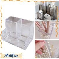 ราคา เมลิฟูลูโอ ที่ใส่ปากกาอะคริลิคชั้นเก็บของทรงสี่เหลี่ยมโปร่งใสสามตารางความจุขนาดใหญ่เครื่องเขียนชั้นวางแต่งหน้าโรงเรียน (47007220059)