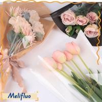 ราคา MELIFLUO 20 30PCS Rose Packing Sleeve Bag Single Rose Transparent Bouquet Packing Bag Waterproof Plastic Wrapping Sleeve Flower Packaging Bag วันวาเลนไทน์ (46758713248)