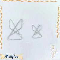 ราคา MELIFLUO 12 50PCS Binder แฟ้มคลิป คลิปหนีบกระดาษโลหะรูปผีเสื้อ ที่คั่นหนังสือสีเงิน (43029316272)