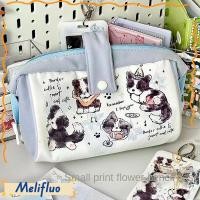 ราคา เมลฟิลูโอ กระเป๋าใส่ปากกา มีหูหิ้วดินสอความจุขนาดใหญ่ แบบพกพาน่ารักสุนัขอเนกประสงค์เครื่องเขียนถุงเก็บสํานักงานอุปกรณ์การเรียน (40779308969)