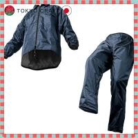 ราคา Men s Waterproof Rain Suit Set 10 000mm H2O Adjustable Hem and Hood Taped Seams Mesh Lining Navy AS5100 (54557514461)