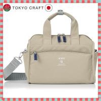 ราคา Anello Grande 2 Way Mini Boston Bag Water Resistant Lightweight 10 Pockets Black (49209240169)