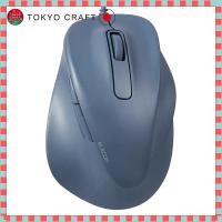 ราคา ELECOM Wired Mouse EX G Silent XL Size 5 Buttons AskDoctors Evaluation Service Certified Antibacterial Blue M XGXL30UBSKBU (41412275368)