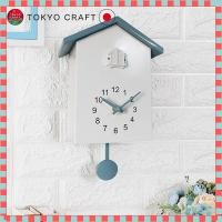 ราคา Cute Scandinavian Style Analog Clock Wall and Tabletop Hummingbird Cuckoo Clock (40163694181)