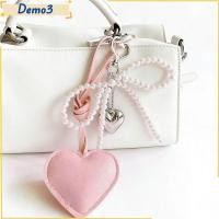 ราคา DEMO3 พวงกุญแจหัวใจโบว์ พู่ยาว PU พู่หัวใจรักจี้ พวงกุญแจโบว์หนังเคลือบเงาแฟชั่น (58008507413)