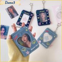 ราคา DEMO3 ที่ใส่บัตร ที่เก็บการ์ดรูปถ่ายไอดอล Y2K K Pop ขนาด 3 นิ้ว ผ้ายีนส์แสดงผลคุณภาพสูงพร้อมพวงกุญแจจี้กระเป๋า (55358001087)