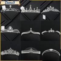 ราคา ดีโม3 มงกุฎเจ้าสาวแต่งงาน คริสตัล พลอยเทียม วัสดุโลหะผสม พลอยเทียม เทียร่า พรรคแฮร์พีชออกแบบที่เรียบง่ายสไตล์วินเทจมงกุฎเจ้าหญิงงานแต (49758016459)