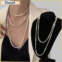 ราคา เดโม3 สร้อยคอ สร้อยคอยาวยาวยาวจําลอง ห่วงโซ่เสื้อกันหนาวหลายชั้นหวานอย่างเป็นทางการ (48758078062)