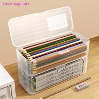 ราคา Eas 1 PC กล่องดินสอกล่องพลาสติกใสกล่องดินสอสําหรับนักเรียนโดยไม่ต้องพิมพ์กรณีอุปกรณ์ดินสอ Sundries Storage Ate (57157948438)