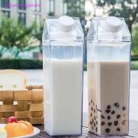 ราคา Eas 500 1000ML กล่องนมขวดน้ําสแควร์นมกาแฟน้ําผลไม้ชาถ้วยโปร่งใสนมสําหรับกีฬากลางแจ้ง Camping Gym Ate (56408401988)