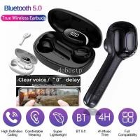 ราคา TWS หูฟังบลูทูธไร้สายหูฟังเพลงสําหรับเล่นเกมบลูทูธ 5 0 สเตอริโอ Mini Swearproof หูฟังกีฬาพร้อมไมโครโฟนสําหรับโทรศัพท์ (49559461086)