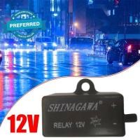 ราคา รถและรถจักรยานยนต์แตรรีเลย์ Shinagawa Horn Interrupter รีเลย์ปรับ 12v Universal R4h5 (27610164572)