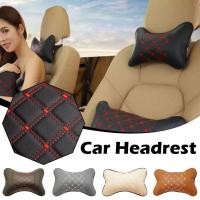 ราคา หมอนรองศีรษะในรถยนต์หมอนรองคอในรถยนต์ทั้งสองด้านหนัง Pu Pack Headrest สําหรับอาการปวดศีรษะ R1g1 (54708426895)