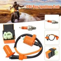 ราคา 6 Pins Racing Ac Cdi กล่องคอยล์จุดระเบิด A7tjc Spark Plug สําหรับ Gy6 50 80 110 125 150cc Moped E1b9 (42029230911)