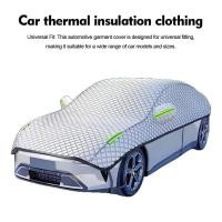 ราคา ผ้าคลุมกระจกรถยนต์อเนกประสงค์ ผ้า Oxford Snow Sun Protection All seasons ใช้ทนทาน P5t5 (49957979633)