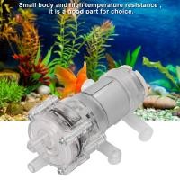 ราคา Romanticshop Famus ทนต่ออุณหภูมิสูงโปร่งใส Aquarium Mini ปั๊มน้ําไดอะแฟรม DC12V (47857170815)
