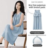 ราคา ชุดราตรีสายเดี่ยวผ้าฝ้ายเมฆ ไคลา สําหรับผู้หญิงชุดเดรสยาวปานกลางแขนกุดฤดูร้อนสําหรับเด็กผู้หญิงวัยหนุ่มสาวและวัยกลางคนเหมาะสําหรับใส่ข้างนอกฤด (54159316713)
