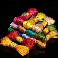ราคา ไหมปมจีนทําด้วยมือ DIY ถักวัสดุเบอร์ 5 เบอร์ 6 เบอร์ 7ด้ายถักเครื่องประดับมือด้ายเชือกถัก พีเคบีแอล (55506998784)