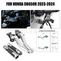 ราคา เหมาะสําหรับ Honda CB650R 2023 2024 รถจักรยานยนต์ปรับคลัทช์เบรคสั้นมือจับฝาครอบ (54209475278)