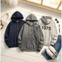 ราคา แขนยาวมีฮู๊ด เสื้อเชิ้ตแขนยาว สายจุก The M 1975 Zip เสื้อฮู๊ดแขนยาว Jacket แฟชั่นสไตล์ ดูดีมีสไตล์ เสื้อกันหนาว (44903005695)