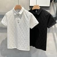 ราคา ผ้าไอซ์ซิลค์ 2026 polo เสื้อโปโลชาย เสื้อโปโลแขนสั้นลำลองพลัสไซส์แฟชั่นเกาหลี เสื้อคอปกผู้ชาย ไหมเย็น เสื้อโปโลคอปก (46657116159)