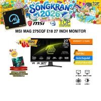 ราคา ผ่อน 0 6 เดือน MSI MAG 275CQF E18 27 INCH MONITOR VA 2K 180Hz ประกัน 3 Years (45956765159)