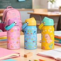 ราคา แก้วน้ำสแตนเลสแบบพกพาสำหรับเด็ก แก้วน้ำสูญญากาศสำหรับเล่นกีฬากลางแจ้ง (47350308447)