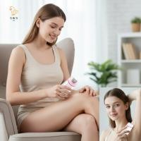 ราคา ผู้หญิงเครื่องกําจัดขนไฟฟ้า ที่กันจอน 2ใน1 เครื่องมือกําจัดขนใบมีดสแตนเลสแบบพกพาไร้สายชาร์จ (56858278544)