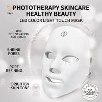 ราคา LED Facial Beauty Mask โคมไฟฟื้นฟูผิวแบบส่องไฟสําหรับใช้ในบ้าน (54607324023)
