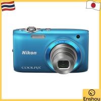 ราคา จากญี่ปุ่น สินค้ามือสอง Nikon Digital Camera COOLPIX S3100 Casual Blue S3100BL (58003276834)