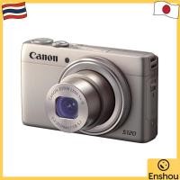 ราคา USED From Japan Canon Digital Camera PowerShot S120 Silver Aperture f 1 8 Wide 24mm Optical 5x Zoom PSS120 SL (54305018406)