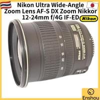 ราคา FromJapan USED Nikon Ultra Wide Angle Zoom Lens AF S DX Zoom Nikkor 12 24mm f 4G IF ED for Nikon DX format (52856376649)
