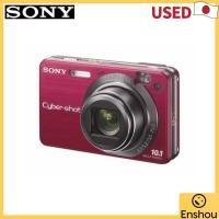 ราคา FromJapan USED SONY Digital Camera Cyber Shot W170 10 1MP Optical x5 Digital x10 Red DSC W170 R (47407766497)