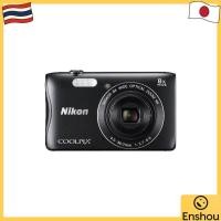 ราคา จากญี่ปุ่น สินค้ามือสอง Nikon Digital Camera COOLPIX S3700 Black Optical 8x Zoom 20 05 Megapixels S3700BK (43577314782)