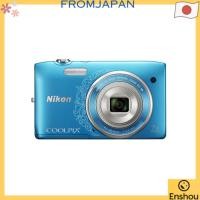 ราคา FromJapan USED Nikon กล้องดิจิตอล COOLPIX S3500 ซูมออพติคอล 7 เท่า ความละเอียด 20 05 ล้านพิกเซล สีน้ำเงิน S3500DBL (41964024219)