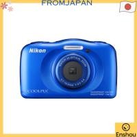 ราคา FromJapan USED Nikon กล้องดิจิตอล S33 กันน้ำ 13 17 ล้านพิกเซล S33 สีน้ำเงิน S33BL (40964024082)