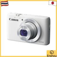 ราคา USED From Japan Canon Digital Camera PowerShot S200 White Aperture f 2 0 Wide 24mm Optical 5x Zoom PSS200 WH (40478197083)
