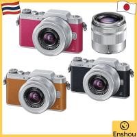 ราคา USED From Japan LUMIX Mirrorless Interchangeable Lens Camera DMC GF7 Double Zoom Lens Kit with Standard Zoom Lens and Telephoto Zoom Lens Silver DMC GF7W S (57104285700)