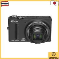 ราคา จากญี่ปุ่น สินค้ามือสอง Nikon digital camera COOLPIX S9100 Noble Black S9100BK (46553278907)