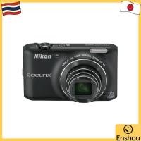 ราคา จากญี่ปุ่น สินค้ามือสอง Nikon Digital Camera COOLPIX S6400 Touchscreen LCD Optical 12x Zoom Smart Black S6400BK (50603249975)