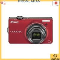 ราคา USED From Japan Nikon digital camera COOLPIX S6000 Flash Red S6000RD (46100347420)