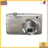 ราคา จากญี่ปุ่น สินค้ามือสอง Nikon Digital Camera COOLPIX S3100 Champagne Silver S3100SL (57503272494)