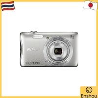 ราคา จากญี่ปุ่น สินค้ามือสอง Nikon Digital Camera COOLPIX S3700 Silver Optical 8x Zoom 20 05 MP S3700SL (46253292816)