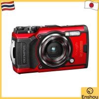 ราคา จากญี่ปุ่น สินค้ามือสอง OLYMPUS Digital Camera Tough TG 6 Red 12MP CMOS F2 0 15m Waterproof 100kgf Load Capacity GPS Built in Wi Fi TG 6RED (46553287733)