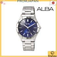 ราคา โดยตรงจากญี่ปุ่น นาฬิกาข้อมือ SEIKO รุ่น ALBA สปอร์ต กันน้ำสำหรับการใช้งานในชีวิตประจำวัน 10 บาร์ กระจกอะคริลิคโดม AQPK411 สำหรับผู้ชาย สีเงิน (43202988619)