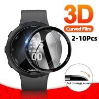 ราคา สําหรับ Garmin Swim 2 Quatix 7 Descent G1 พลังงานแสงอาทิตย์ 2 10 ชิ้นฝาครอบโค้งสีดําขอบฟิล์มกระจกนิรภัยสําหรับ Garmin Lily 2 สีม่วงทองน้ํามันนาฬิกาป้องกันหน้าจอ (44859253131)